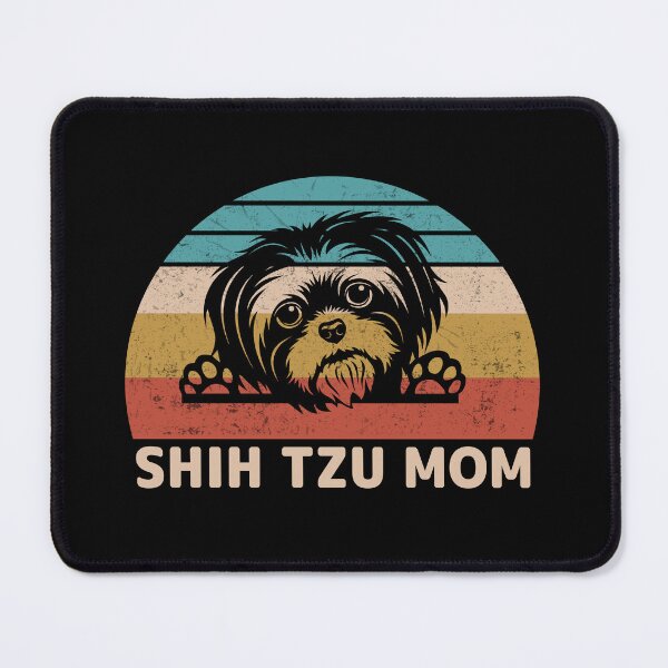 Item preview, Shih Tzu Dog Mom The Walking Mom Evolution Dog Walker Essential Love Pet Love Dog Gift Premium Apparel Funny Holiday Xmas designed and sold by DesignByHeartUK.