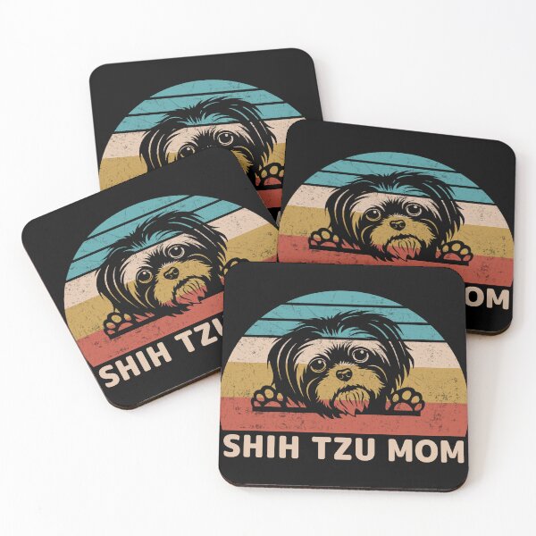 Item preview, Shih Tzu Dog Mom The Walking Mom Evolution Dog Walker Essential Love Pet Love Dog Gift Premium Apparel Funny Holiday Xmas designed and sold by DesignByHeartUK.