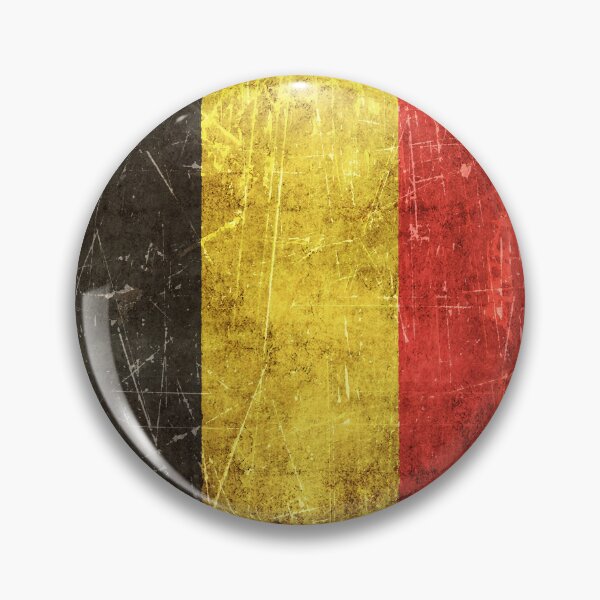 Item preview, Vintage Aged and Scratched Belgian Flag designed and sold by JeffBartels.