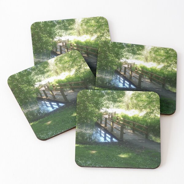Item preview, Bridge in tranquil park  designed and sold by Sophia-Adams.