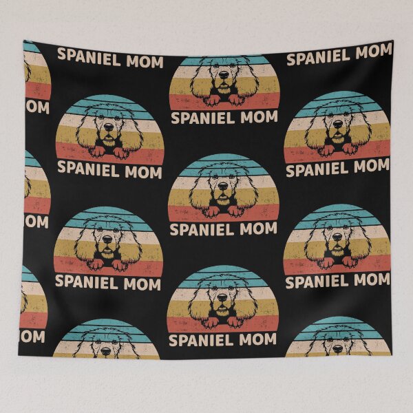 Item preview, Cocker Spaniel Dog Mom The Walking Mom Evolution Dog Walker Essential Love Pet Love Dog Gift Premium Apparel Funny Holiday Xmas designed and sold by DesignByHeartUK.