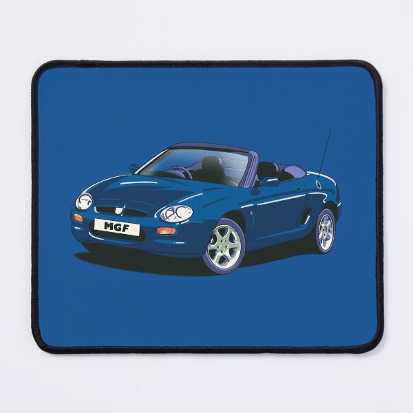 Item preview, MG Rover MGF car in Tahiti Blue designed and sold by Webazoot Industries - Car Art.
