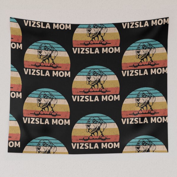 Item preview, Vizsla Dog Mom The Walking Mom Evolution Dog Walker Essential Love Pet Love Dog Gift Premium Apparel Funny Holiday Xmas designed and sold by DesignByHeartUK.
