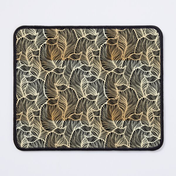 Item preview, golden leaves pattern designed and sold by stickers-packs.