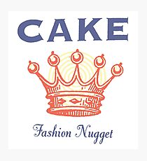 cake Photographic Print