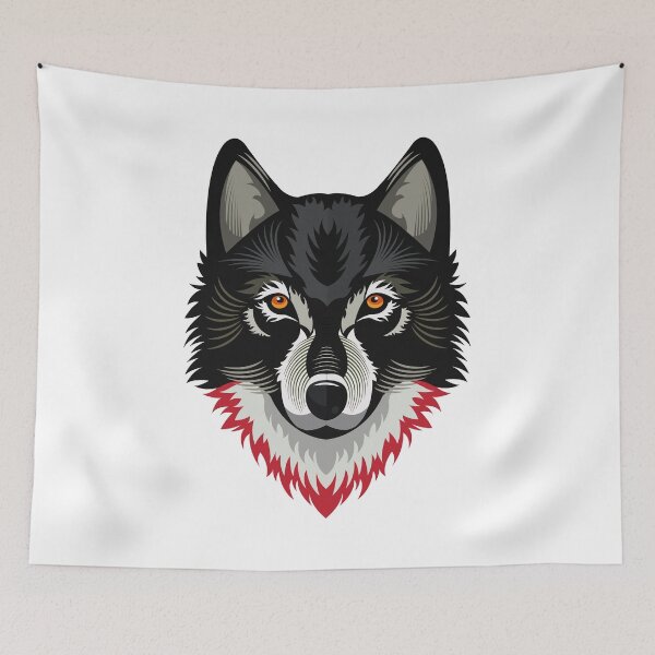 Item preview, Wolf Face Classic designed and sold by Micosmile.