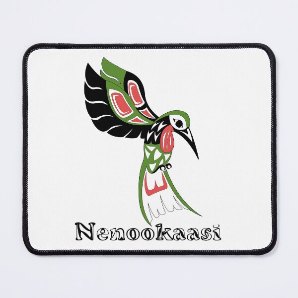 Item preview, Indigenous Hummingbird (Nenookaasi) designed and sold by KendraHowland.