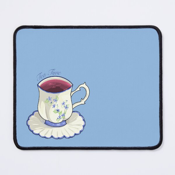Item preview, Tea Time (Blue) designed and sold by CranberrySyrup.