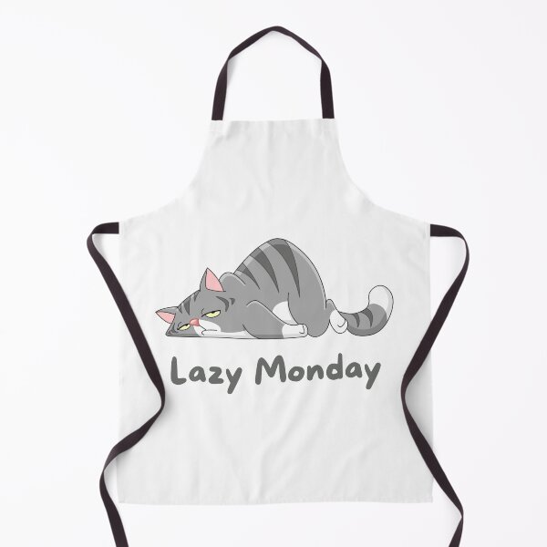 Item preview, Lazy Monday Cat designed and sold by Cute-Store-HQ.