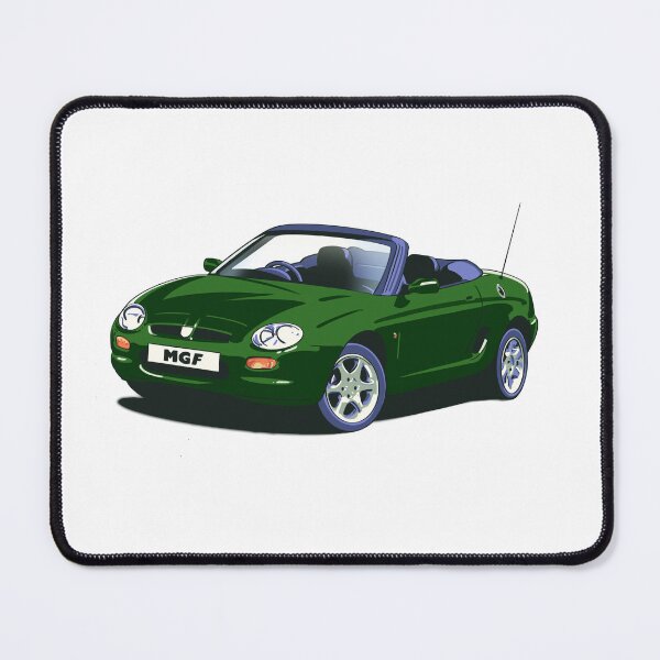 Item preview, MG Rover MGF car in British Racing Green designed and sold by Webazoot Industries - Car Art.