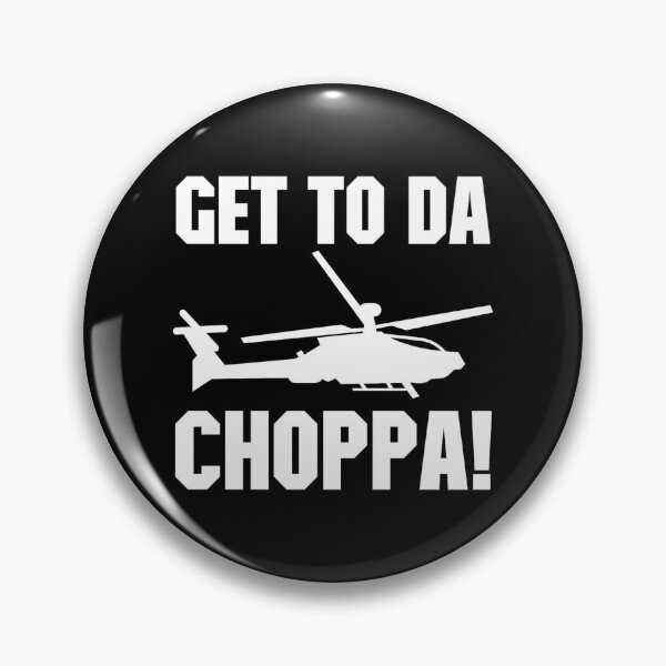 Item preview, Get To Da Choppa Sticker designed and sold by gloria1os.