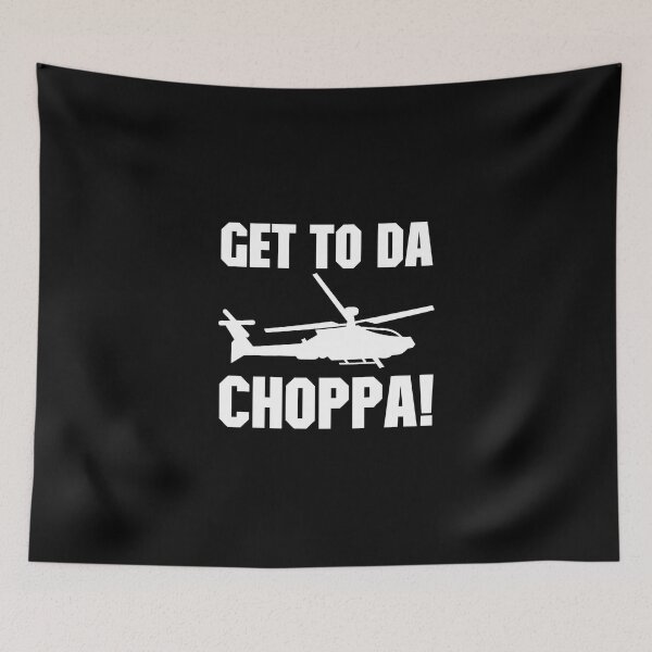 Item preview, Get To Da Choppa Sticker designed and sold by gloria1os.