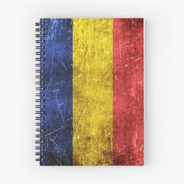 Item preview, Vintage Aged and Scratched Romanian Flag designed and sold by JeffBartels.