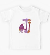 The Penguin And The Mushroom Kids Tee