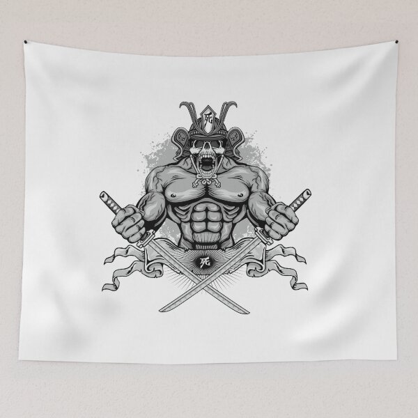 Item preview, samurai mask designed and sold by amid999.