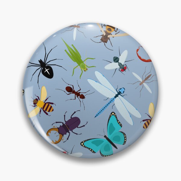 Item preview, insects pattern designed and sold by stickers-packs.