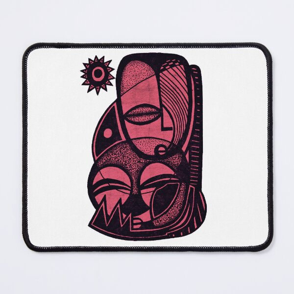 Item preview, "Nobel" / Love - Mother and Child African Symbolic Art designed and sold by Tony Cisse.