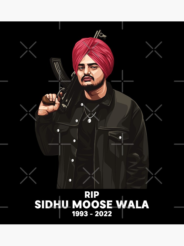 Rip Sidhu Moose Wala 1993 - 2022 sidhu moosewala Poster sold by Jazmin ...