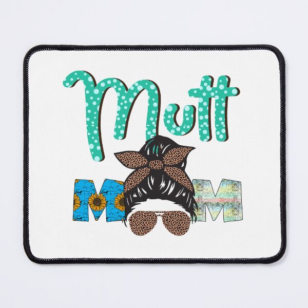 Item preview, Mutt Mama Mother Dog Lover Love Puppy Bulldog Boxer Bull Terrier Dad Best Pug Dad Pug Love Ever Gift Premium Apparel Funny Holiday Xmas designed and sold by DesignByHeartUK.