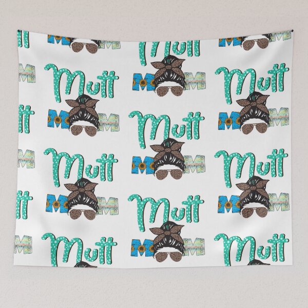Item preview, Mutt Mama Mother Dog Lover Love Puppy Bulldog Boxer Bull Terrier Dad Best Pug Dad Pug Love Ever Gift Premium Apparel Funny Holiday Xmas designed and sold by DesignByHeartUK.