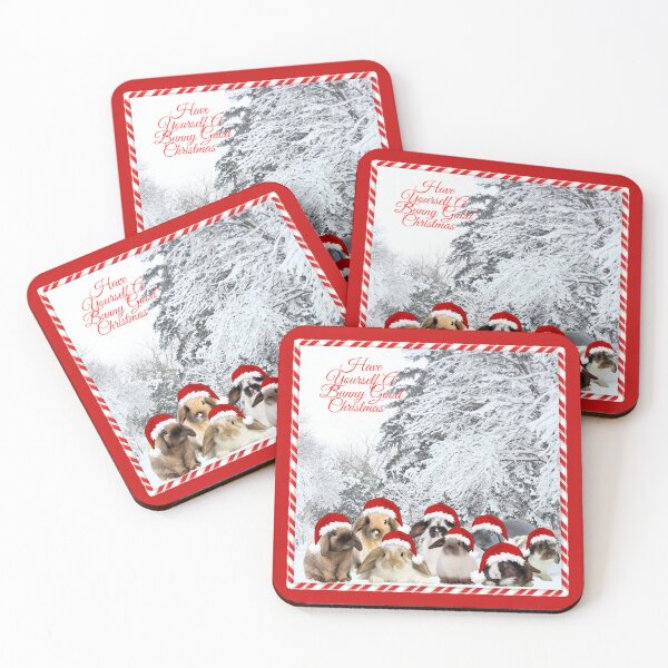 Item preview, Rabbits Christmas scene  designed and sold by Imemewell.