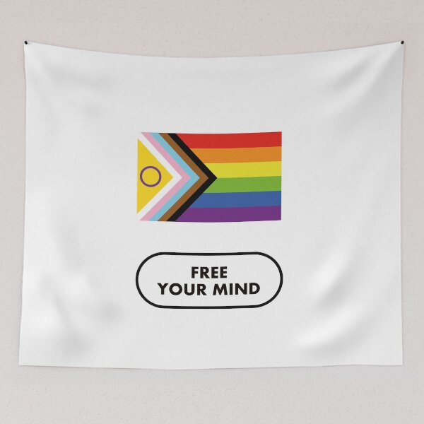 Item preview, Pride Intersex Inclusive Flag - FREE YOUR MIND designed and sold by Inspirationmotivation.