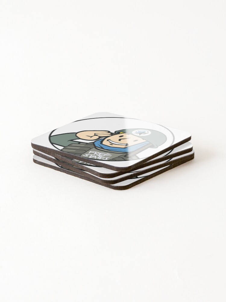 Thumbnail 4 of 5, Coasters (Set of 4), Free designed and sold by Rusembell.
