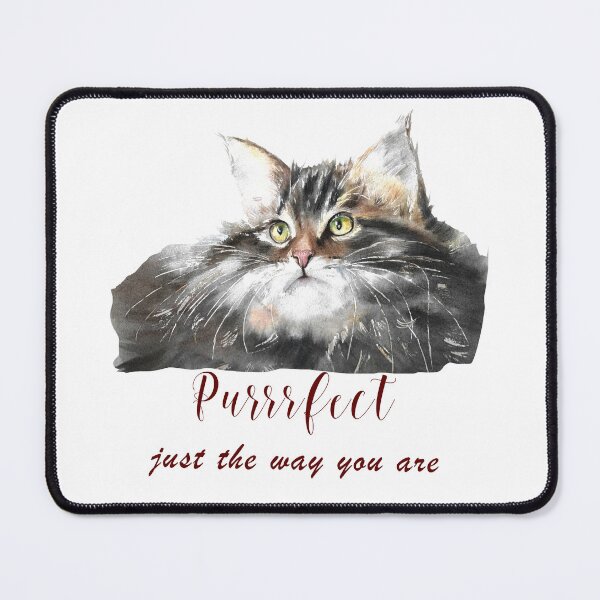 Item preview, Hand painted Watercolor Cat Illustration, Kitty Print, Handmade designed and sold by Oksana Suprun.