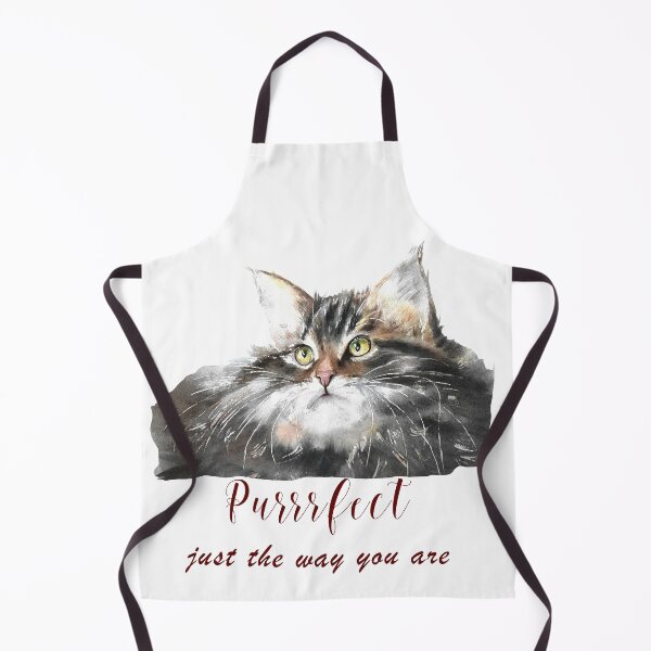 Item preview, Hand painted Watercolor Cat Illustration, Kitty Print, Handmade designed and sold by Oksana Suprun.