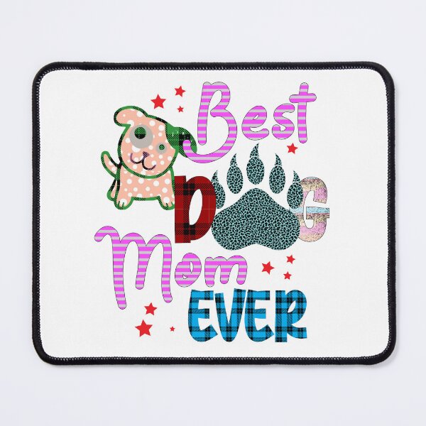 Item preview, Best Dog Mama Ever Mother Dog Lover Love Puppy Bulldog Boxer Bull Terrier Dad Best Pug Dad Pug Love Ever Gift Premium Apparel Funny Holiday Xmas designed and sold by DesignByHeartUK.