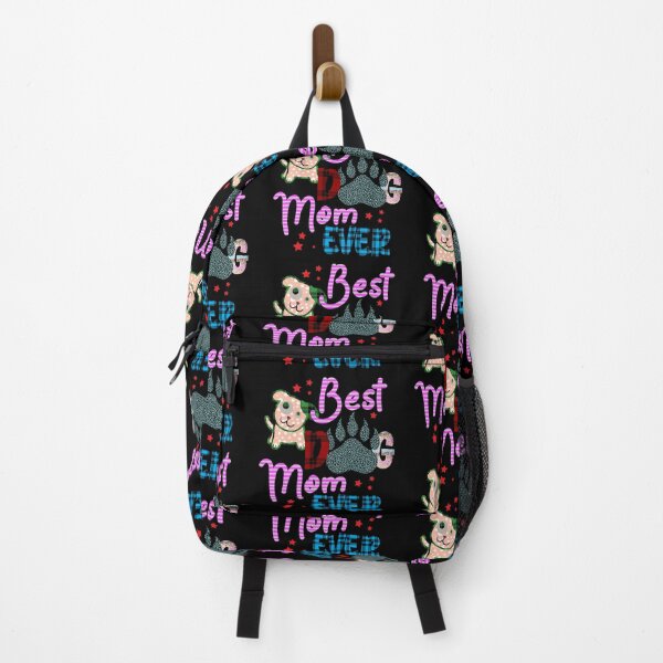 Item preview, Best Dog Mama Ever Mother Dog Lover Love Puppy Bulldog Boxer Bull Terrier Dad Best Pug Dad Pug Love Ever Gift Premium Apparel Funny Holiday Xmas designed and sold by DesignByHeartUK.
