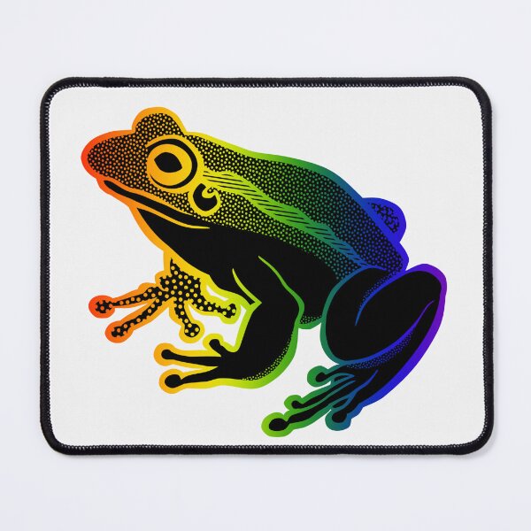 Item preview, Pride frog pride flag colours design designed and sold by TipTopTapo.