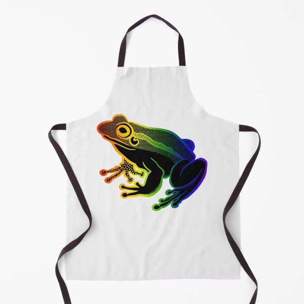 Item preview, Pride frog pride flag colours design designed and sold by TipTopTapo.