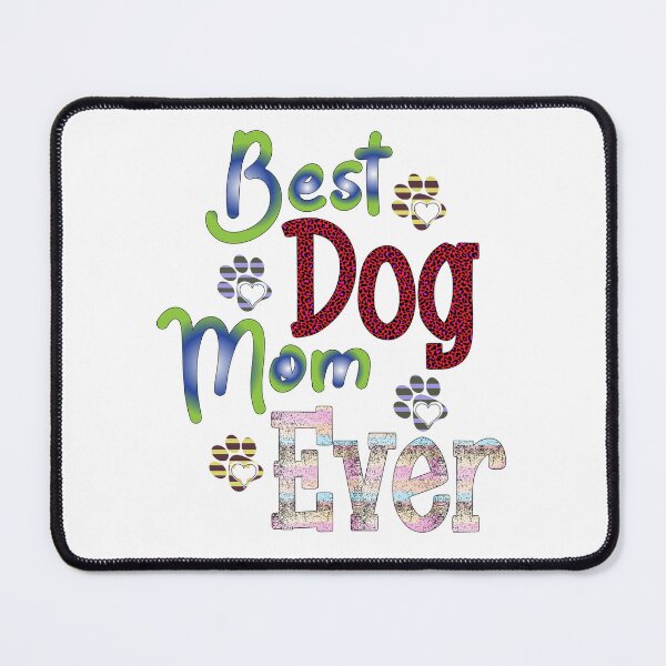 Item preview, Best Dog Mama Ever Mother Dog Lover Love Puppy Bulldog Boxer Bull Terrier Dad Best Pug Dad Pug Love Ever Gift Premium Apparel Funny Holiday Xmas designed and sold by DesignByHeartUK.