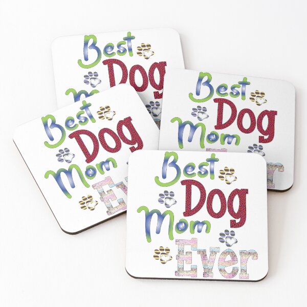 Item preview, Best Dog Mama Ever Mother Dog Lover Love Puppy Bulldog Boxer Bull Terrier Dad Best Pug Dad Pug Love Ever Gift Premium Apparel Funny Holiday Xmas designed and sold by DesignByHeartUK.