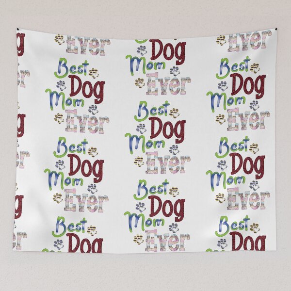 Item preview, Best Dog Mama Ever Mother Dog Lover Love Puppy Bulldog Boxer Bull Terrier Dad Best Pug Dad Pug Love Ever Gift Premium Apparel Funny Holiday Xmas designed and sold by DesignByHeartUK.
