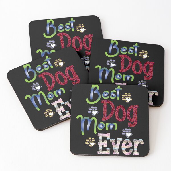 Item preview, Best Dog Mama Ever Mother Dog Lover Love Puppy Bulldog Boxer Bull Terrier Dad Best Pug Dad Pug Love Ever Gift Premium Apparel Funny Holiday Xmas designed and sold by DesignByHeartUK.