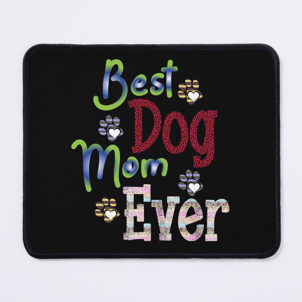 Item preview, Best Dog Mama Ever Mother Dog Lover Love Puppy Bulldog Boxer Bull Terrier Dad Best Pug Dad Pug Love Ever Gift Premium Apparel Funny Holiday Xmas designed and sold by DesignByHeartUK.