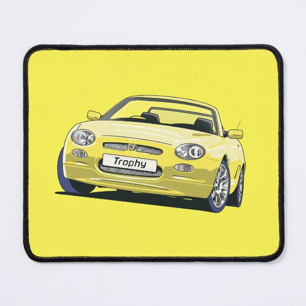 Item preview, MG Rover MGF Trophy 160 in Trophy Yellow designed and sold by Webazoot Industries - Car Art.