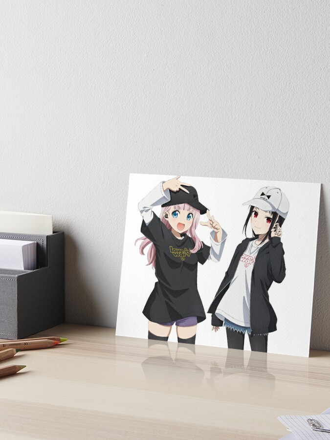 Kaguya & Shirogane - Kaguya Sama Art Board Print by Jen0v