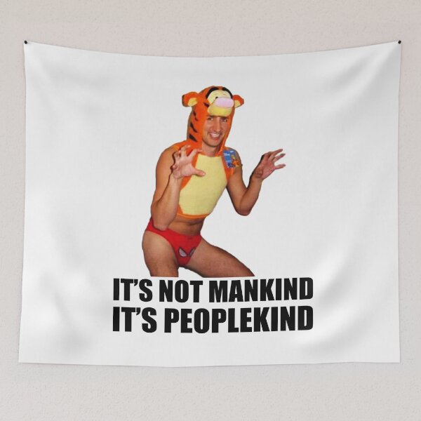 Item preview, No es la humanidad, es la gente Trudeau designed and sold by BetterDaze.