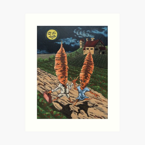 Runaway Yams Art Print