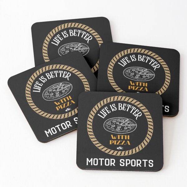 Item preview, Life Is Better With Pizza And Motor Sports Classic T-Shirt designed and sold by ximenagene.
