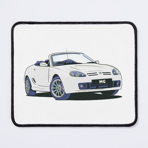 Item preview, MG Rover MG TF in Dover White designed and sold by Webazoot Industries - Car Art.