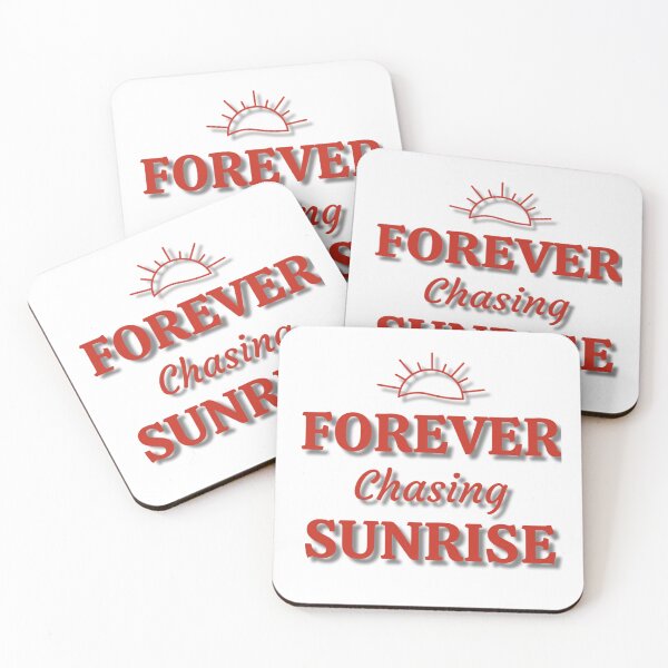Item preview, Forever Chasing Sunrise designed and sold by JOY STORE 45.