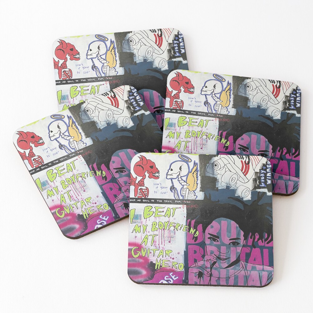 Item preview, Coasters (Set of 4) designed and sold by allipryorart.