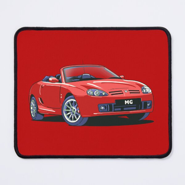 Item preview, MG TF MG car in Solar Red designed and sold by Webazoot Industries - Car Art.