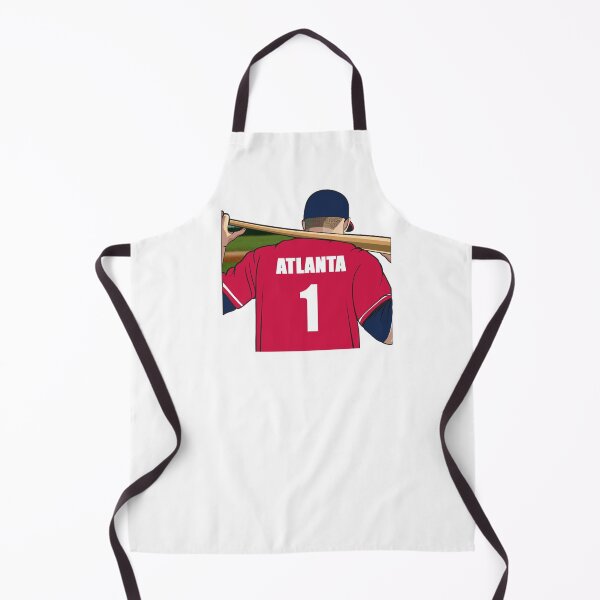 Item preview, Atlanta Baseball Jersey Number 1 Fan designed and sold by stinkylockers.