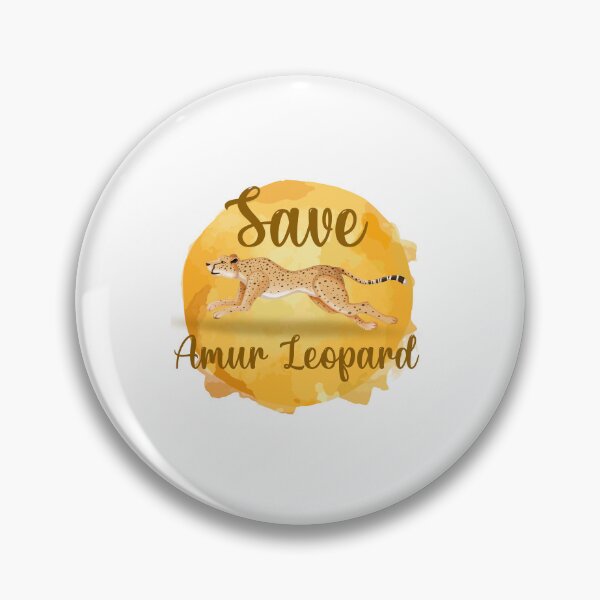 Item preview, Save Amur Leopard designed and sold by ErmessThiings.