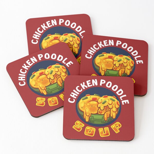 Item preview, Chicken Poodle Soup designed and sold by Jismysecretname.